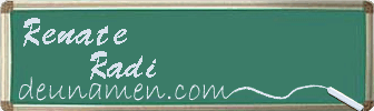 Renate Radi Visitenkarte